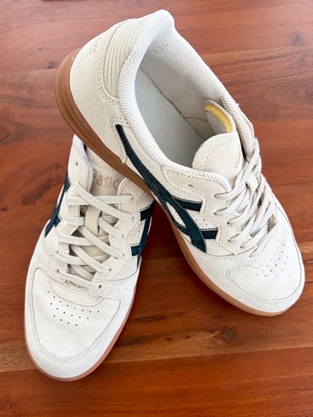 ASICS Skyhand OG Sneaker, Size: 9 Women's / 7.5 Men's, Color: Oatmeal/Black